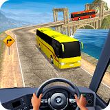 Mountain Bus Uphill Drive: Free Bus Games icon