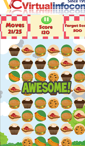 Android application picnic puzzle screenshort