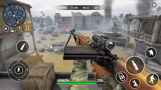 Wild FPS Western Sniper 3D War