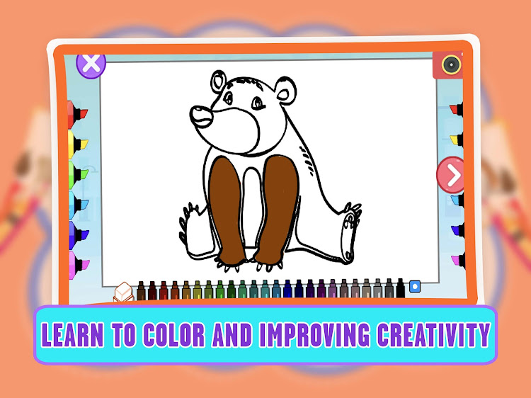 Learning Animal Coloring Games - 1.3 - (Android)