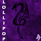 Lollipop Dragon Purple Theme icon