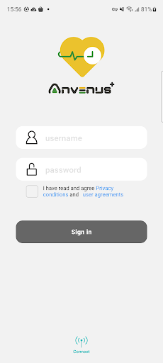 Android application Anvenus Plus screenshort