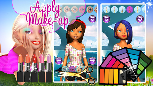 Princess 3D Salon - Girl Star Screen 3