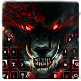 Blood Wolf Keyboard Theme icon