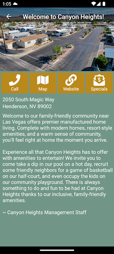 Canyon Heights Screen 2