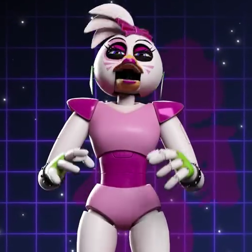 Glamrock Chica Workshop Glitch logo