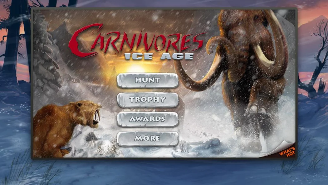 تحميل لعبة Carnivores Ice Age مهكرة للاندرويد
