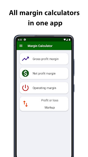 Android application Margin Calculator & Markup: N1 screenshort