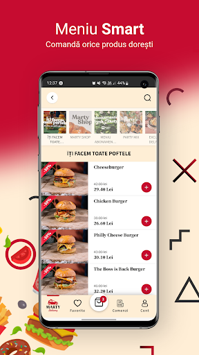 Marty Restaurants Screen 3