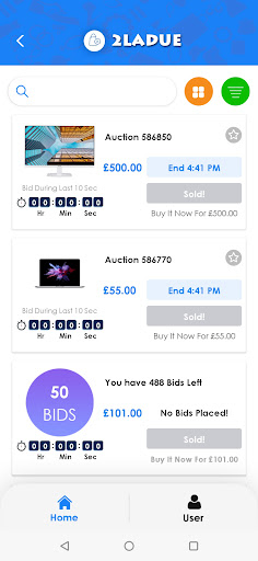 2ladue Auction Screenshot 1 - AppWisp.com