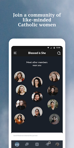 Android application Blessed is She screenshort