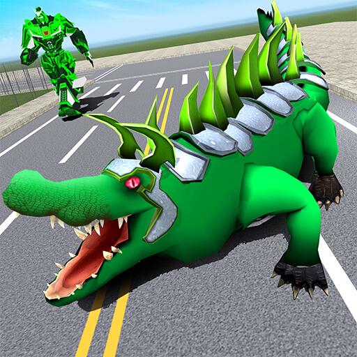 Crocodile Robot Transform Game 2.1 Icon