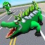 Crocodile Robot Transform Game