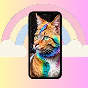 Rainbow Cat Wallpaper