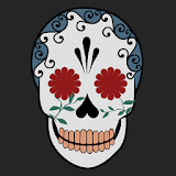 Funky Skull Atom theme icon