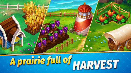 Solitaire Golden Prairies: Master Farm Matters! Varies with device screenshots 2