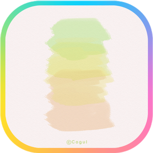 카카오톡 테마 - 4색 수채화_옐로그린 logo