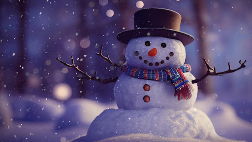 Cozy Snowman TV Screensaver screenshot 7