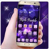 Bling Rich Purple Launcher icon