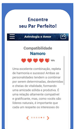 Astrologie et Amour: Horoscope Screen 3
