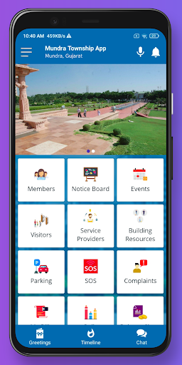 Mundra Township App Screen 3