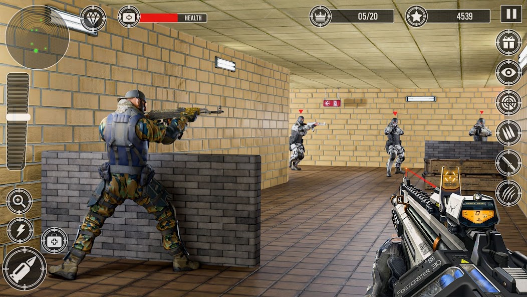 Military Commando Shooter 3D 2.8.9 APK + Mod (Unlimited money) untuk android