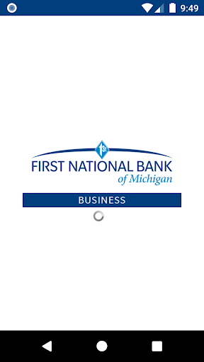 Android application FNBMichigan Mobile Bus Banking screenshort