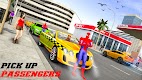 screenshot of Superhero Car Games Taxi Games