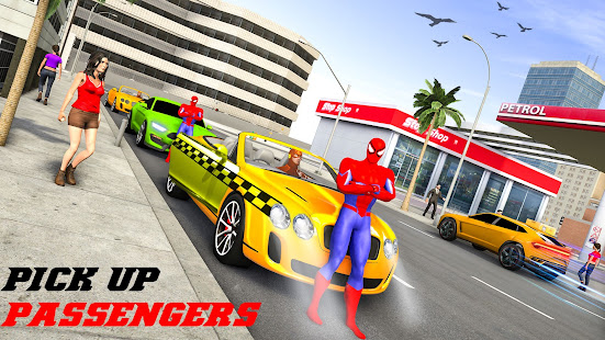 Superhero Car Games Taxi Games 1.2 APK screenshots 21