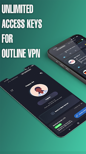 Android application VPN Access Keys for Outline screenshort