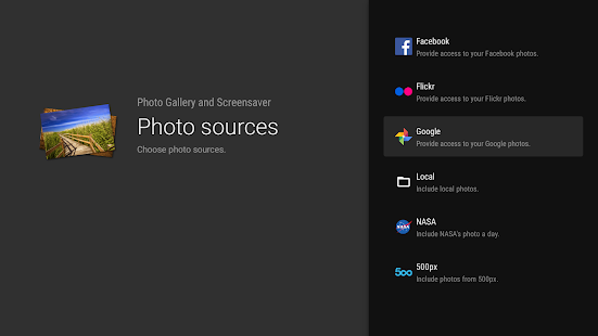 Photo Gallery and Screensaver Screenshot