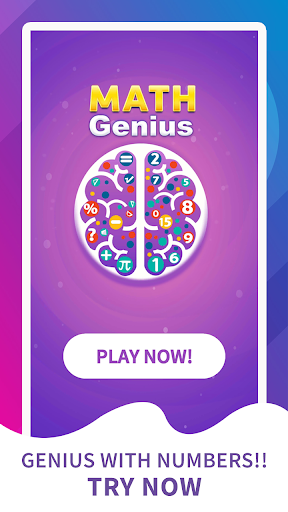 Math Genius - New Math Riddles & Puzzle Brain Game 0.9 screenshots 1