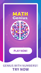 Math Genius- Puzzle Brain Game