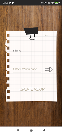 Android application Who Am I? screenshort