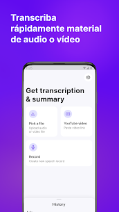 Summarizer Pro – Transcribe voz y video a texto 1