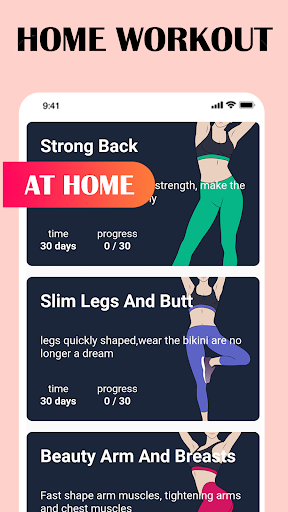 Female Fitness - Women Workout Screenshot 2 - AppWisp.com