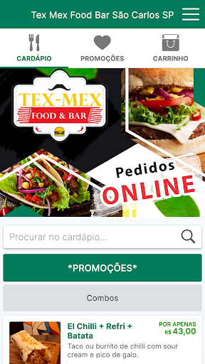 Tex Mex Food Bar Screen 2