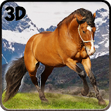 Wild Horse Rider Hill Climb 3D icon