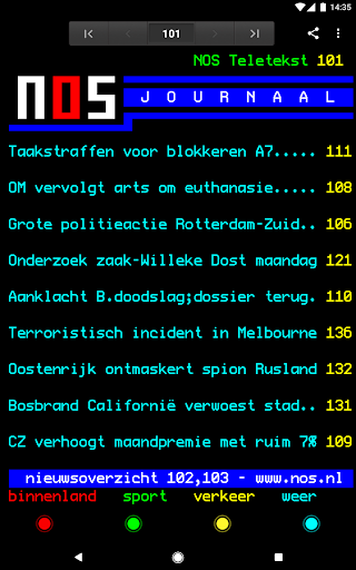 Teletekst Screenshot 4