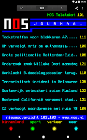 Teletekst screenshot