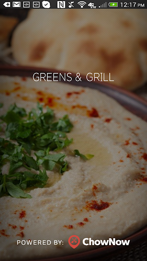 Android application Greens & Grill screenshort