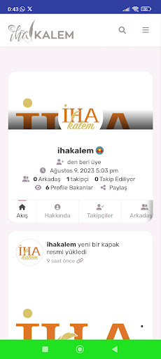 Android application ihakalem screenshort
