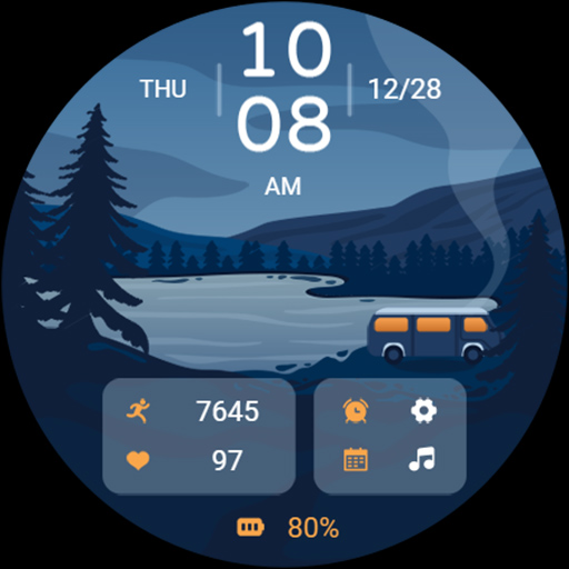 ZKin Watch Lonely Jungle screenshot 3