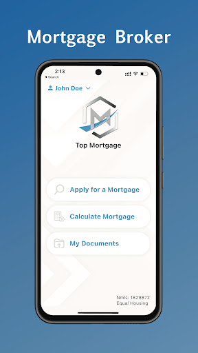 Android application TopMortgage screenshort