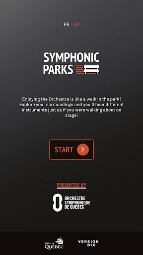 Android application Symphonic Parks screenshort