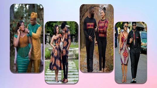 African Couple Fashion