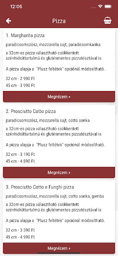 Pizza Uno Screen 2