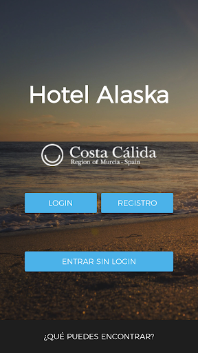 Android application Hotel Alaska screenshort