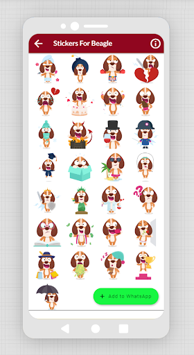 WASticker- Stickers For Beagle Screen 3