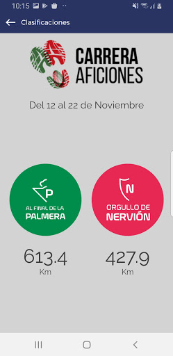 Carrera Aficiones Screen 2